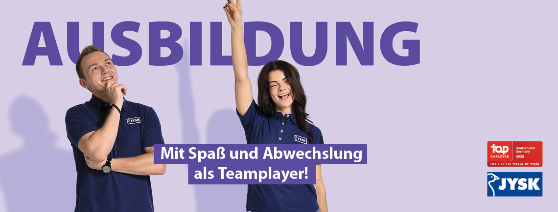 JYSK Deutschland Azubikampagne_Ausbildung.de