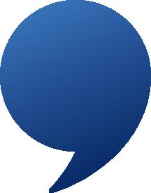 JYSK Speech Bubble in dark blue