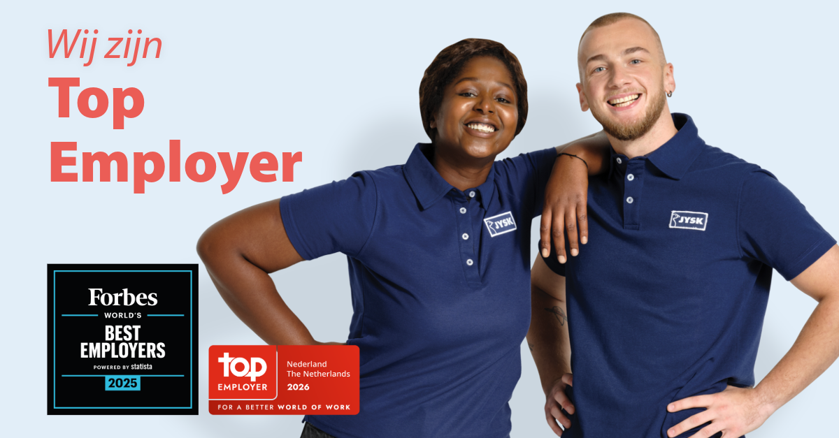 JYSK Nederland_Top Employer_LinkedIn_Post