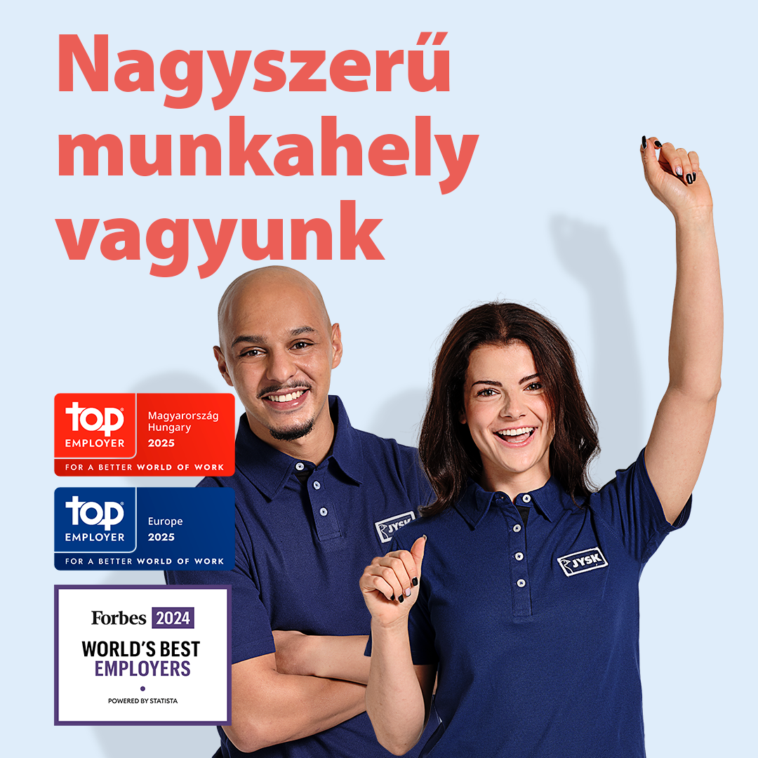 JYSK Hungary_Top Employer_LinkedIn_Post