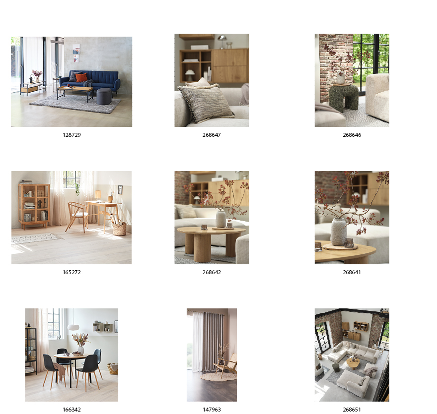 Living pictures with numbers