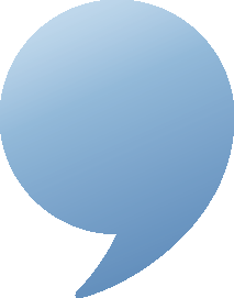 JYSK Empty Speech Bubble in secondary blue