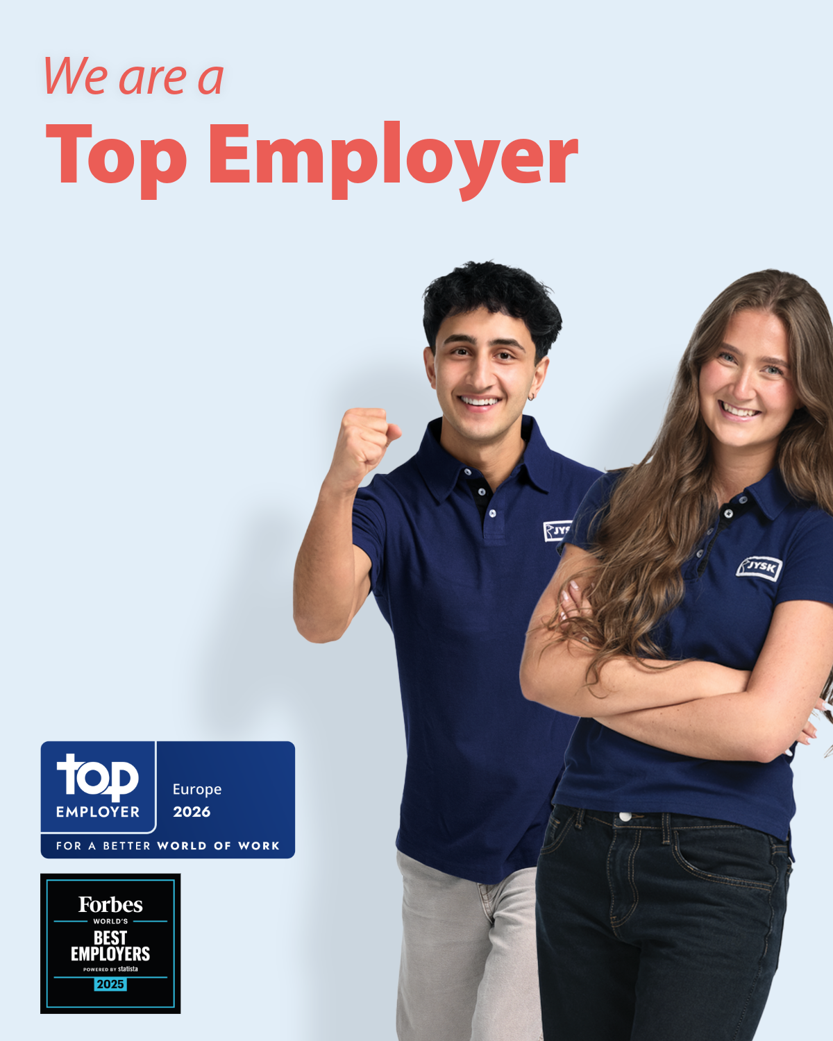 JYSK_Top Employer_LinkedIn_Post