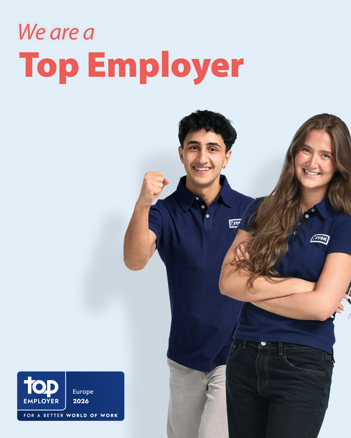 JYSK_Top Employer_LinkedIn_Post