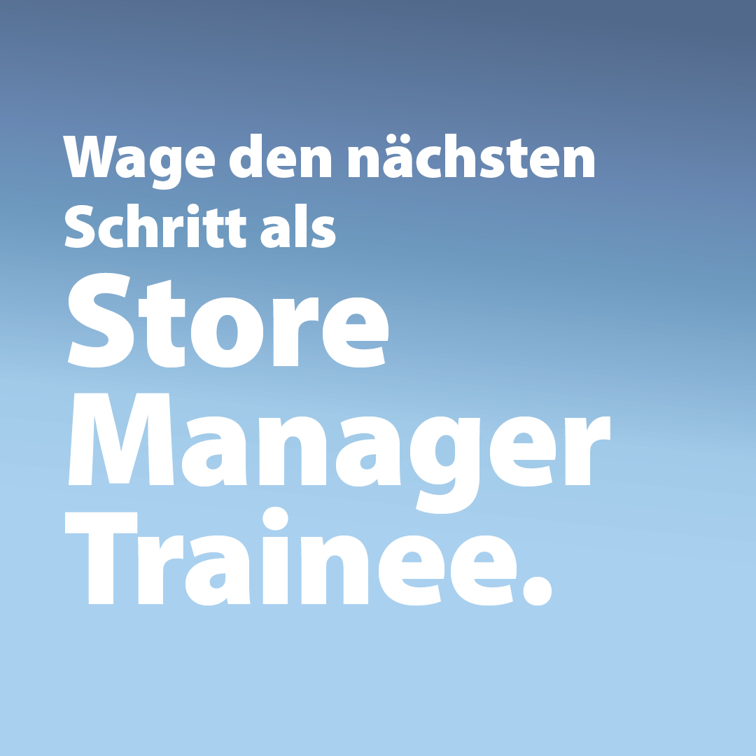 JCH-DE - Store Manager Trainee
